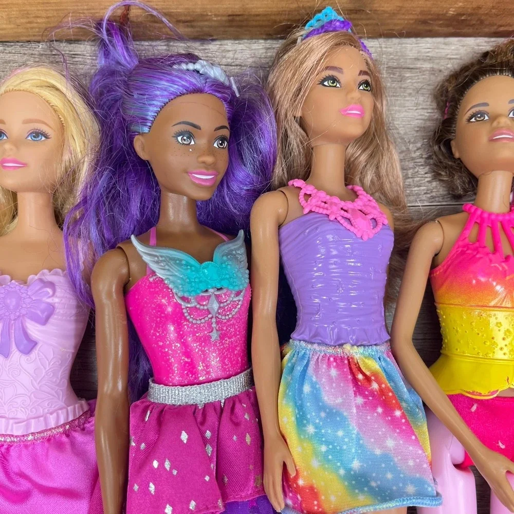 Lot If 6 BARBIE DREAMTOPIA Princesses Collection‎ Good Condition